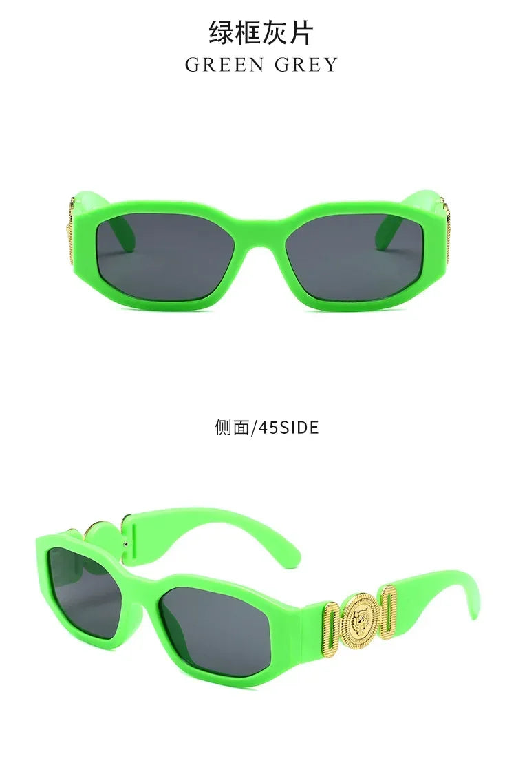 New Retro Irregular Square Sunglasses UV400