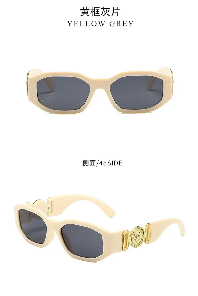 New Retro Irregular Square Sunglasses UV400