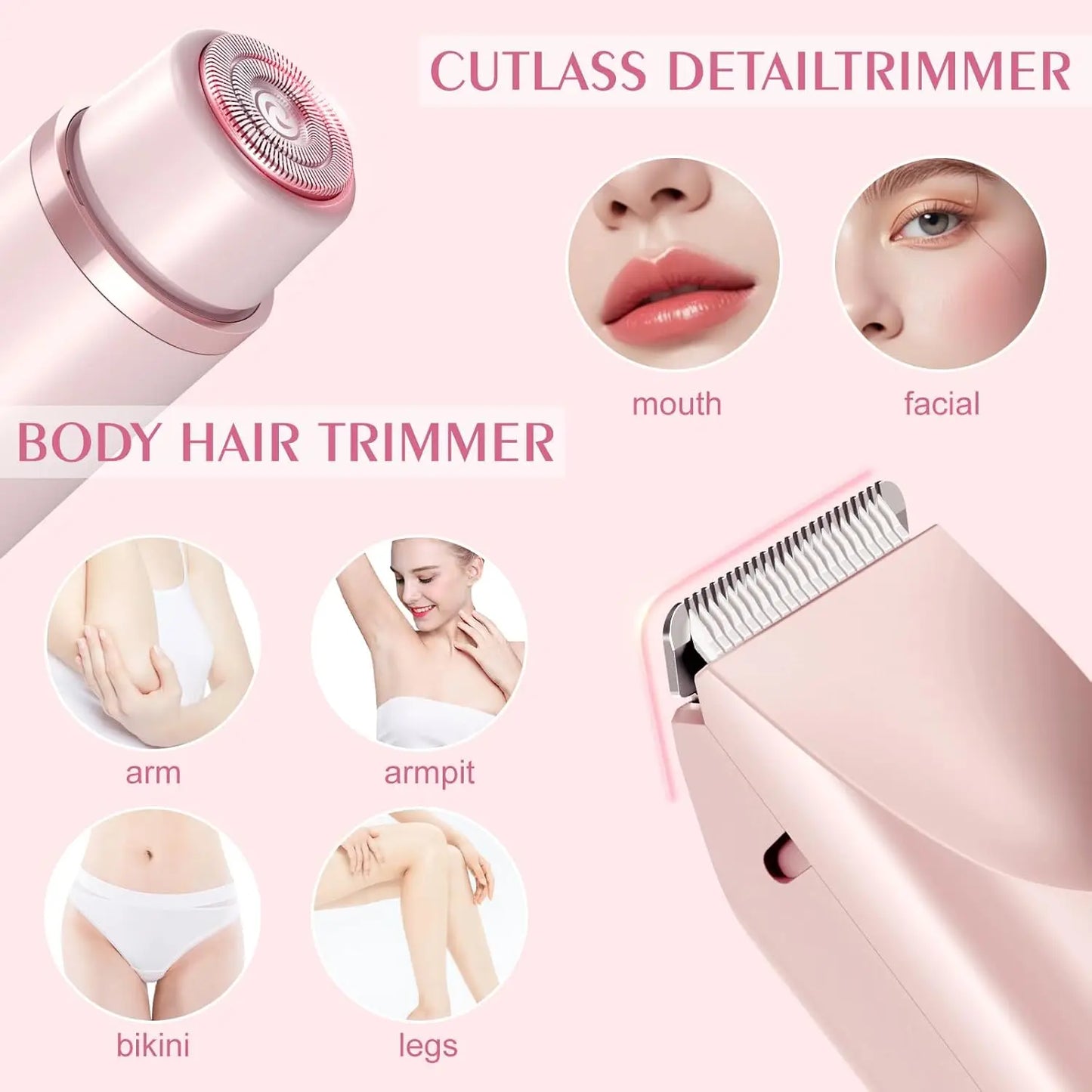 Women's electric shaver waterproof 💦