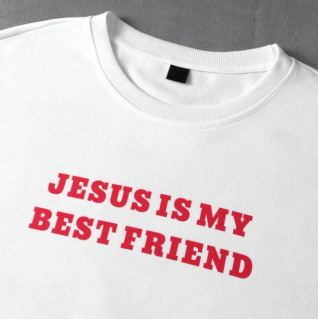 Jesus Is My Best Friend Oversized streetwear