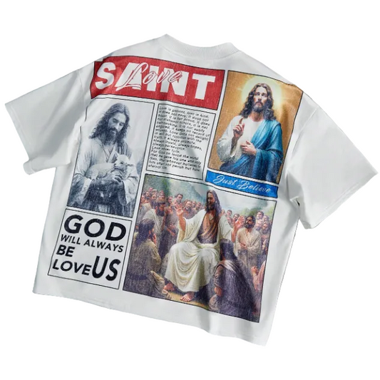 Saint Vintage Graphic Tee Oversized streetwear