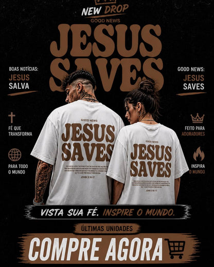 JESUS SAVES GOOD NEWS