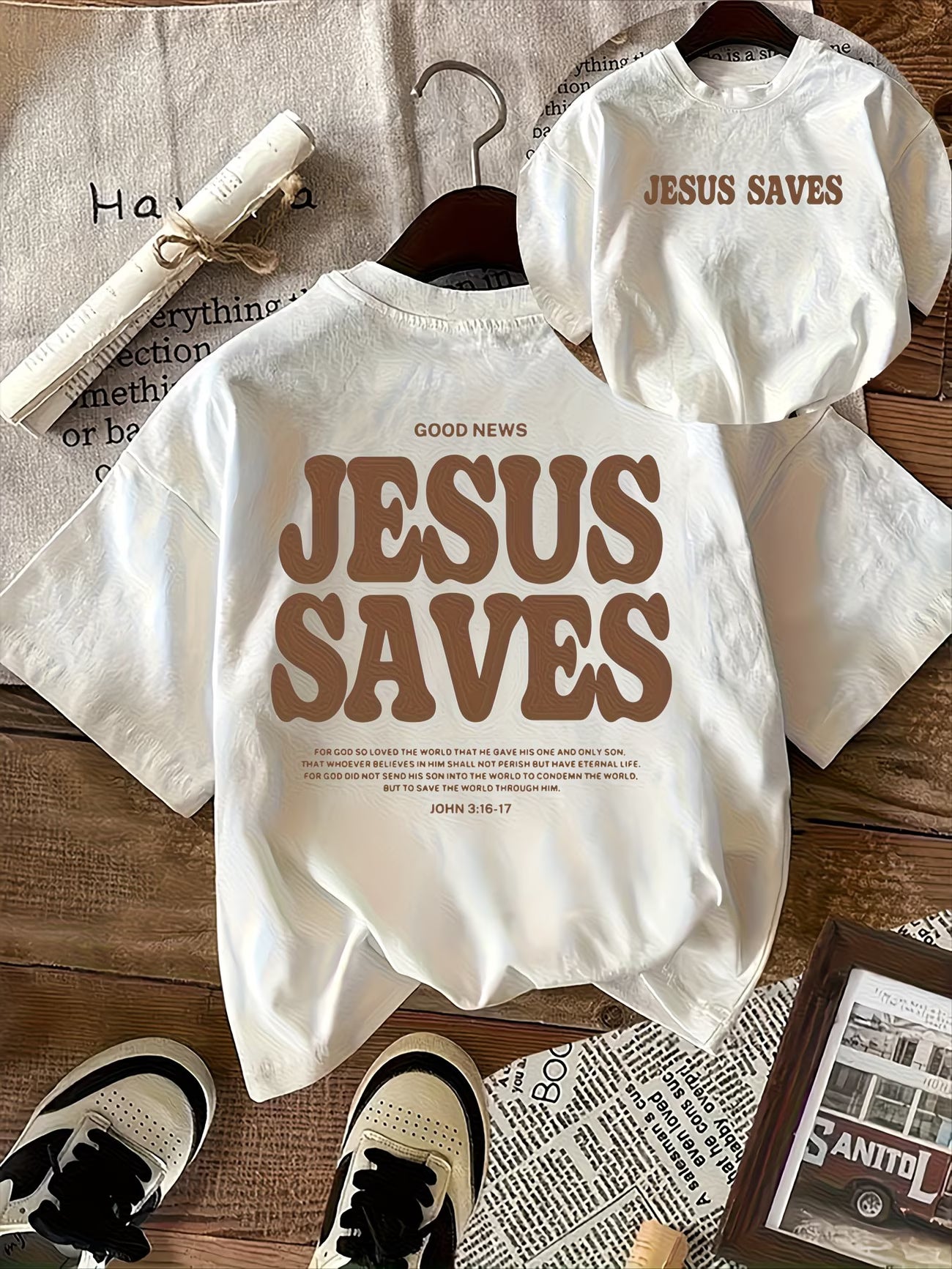 JESUS SAVES GOOD NEWS