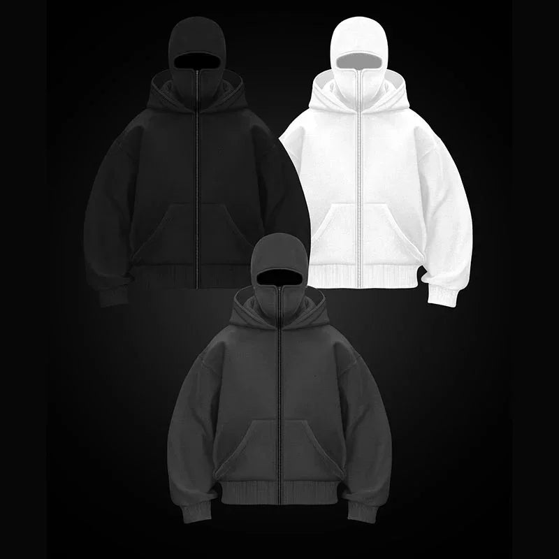 ANTI-SOCIAL BALACLAVA HOODIE ♣