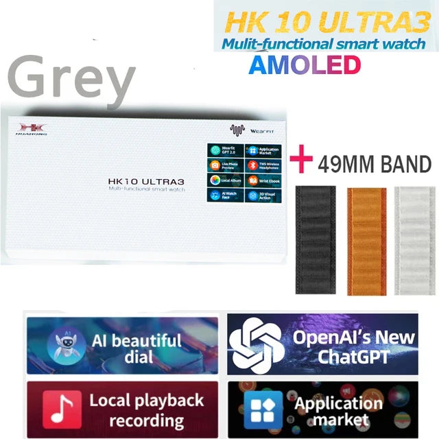 HK10 ULTRA 3 Smartwatch
