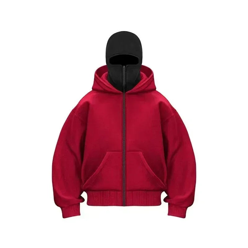 ANTI-SOCIAL BALACLAVA HOODIE ♣