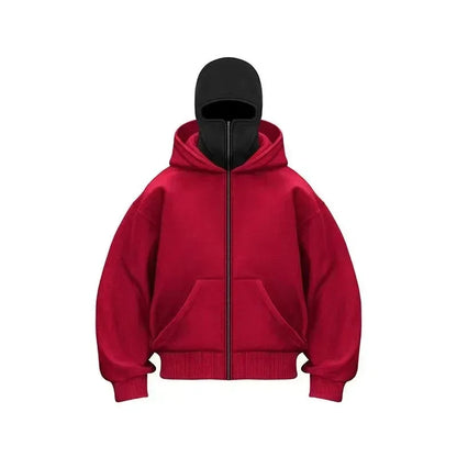 ANTI-SOCIAL BALACLAVA HOODIE ♣