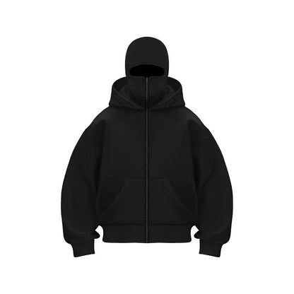 ANTI-SOCIAL BALACLAVA HOODIE ♣
