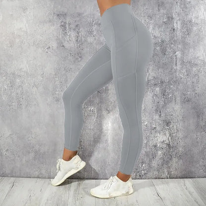 UltraSculpt™ SoCinched Tummy Control Workout Leggings with High Waist and Pockets