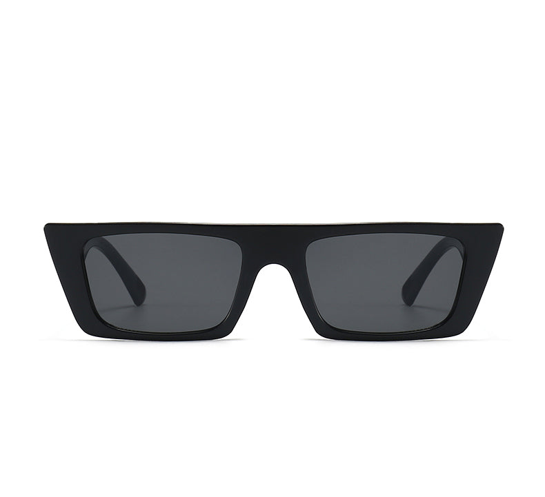 Retro square sunglasses with UV400 protection
