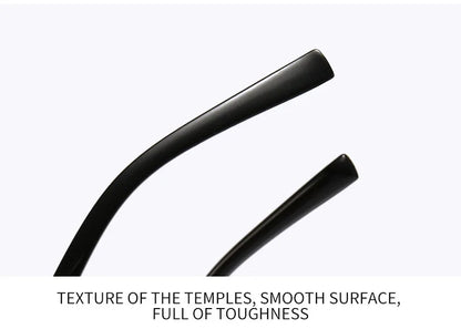 RDG Rectangular rimless sunglasses