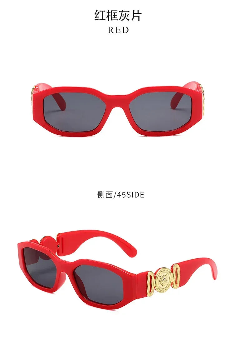 New Retro Irregular Square Sunglasses UV400