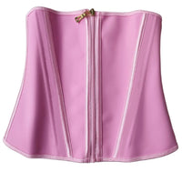 Cinta modeladora FlexFit Zíper rosa