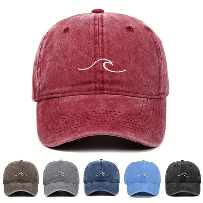 Wave Baseball Cap Solid