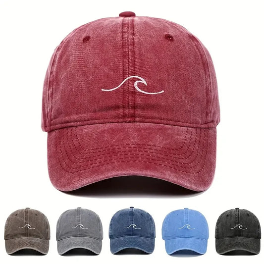 Wave Baseball Cap Solid