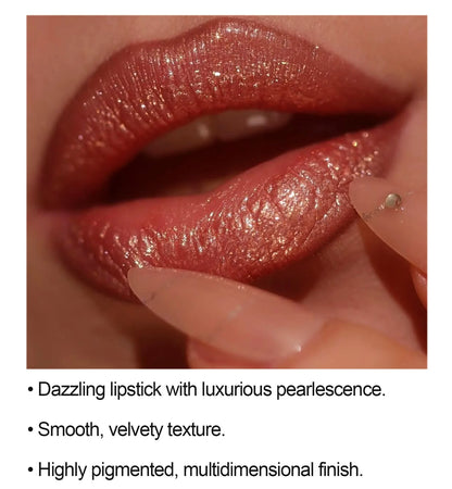 Waterproof Diamond Long Lasting Glitter Lipstick