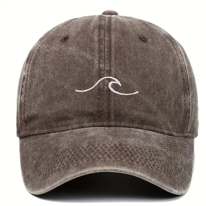 Wave Baseball Cap Solid