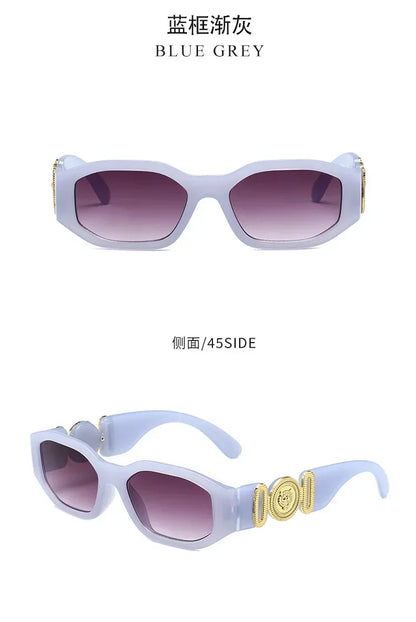New Retro Irregular Square Sunglasses UV400