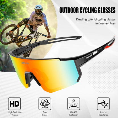 UV400 Cycling Glasses MTB Bike