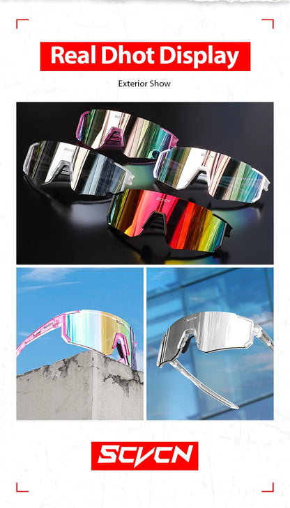 UV400 Cycling Glasses MTB Bike