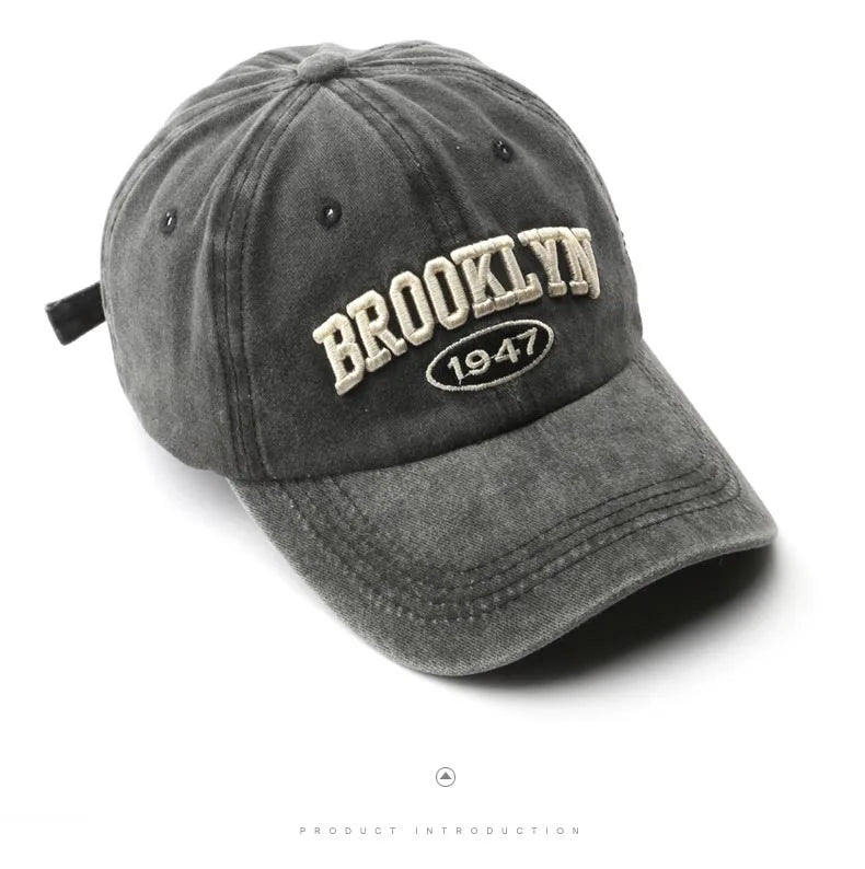 Retro brooklyn Baseball Caps
