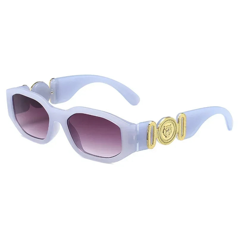 New Retro Irregular Square Sunglasses UV400
