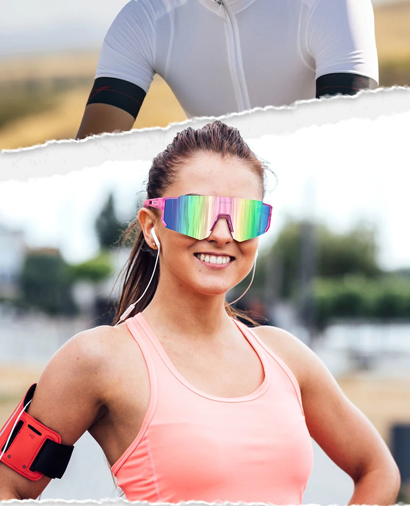 UV400 Cycling Glasses MTB Bike