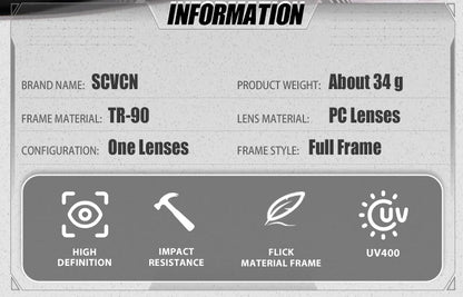 UV400 Cycling Glasses