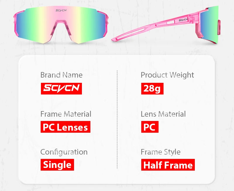 UV400 Cycling Glasses MTB Bike