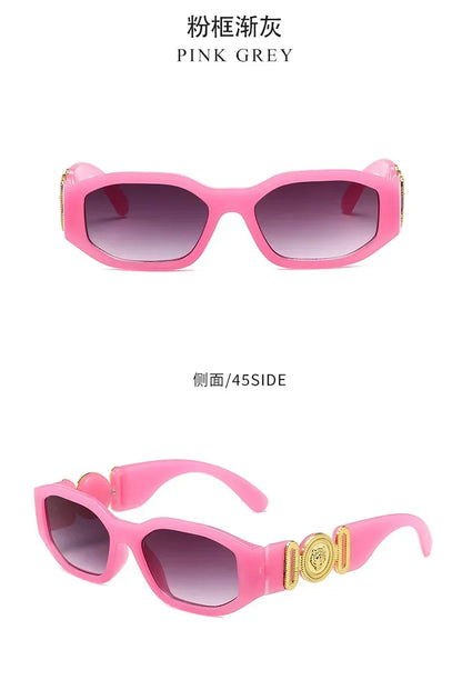 New Retro Irregular Square Sunglasses UV400