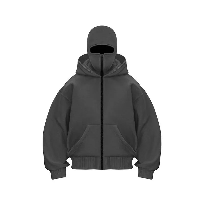 ANTI-SOCIAL BALACLAVA HOODIE ♣
