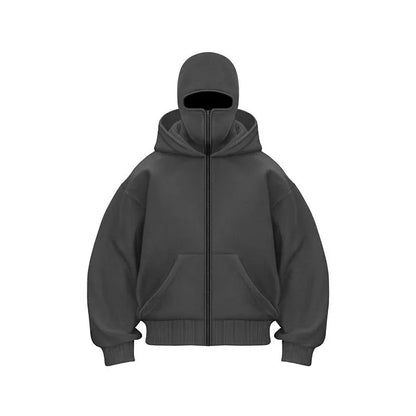 ANTI-SOCIAL BALACLAVA HOODIE ♣