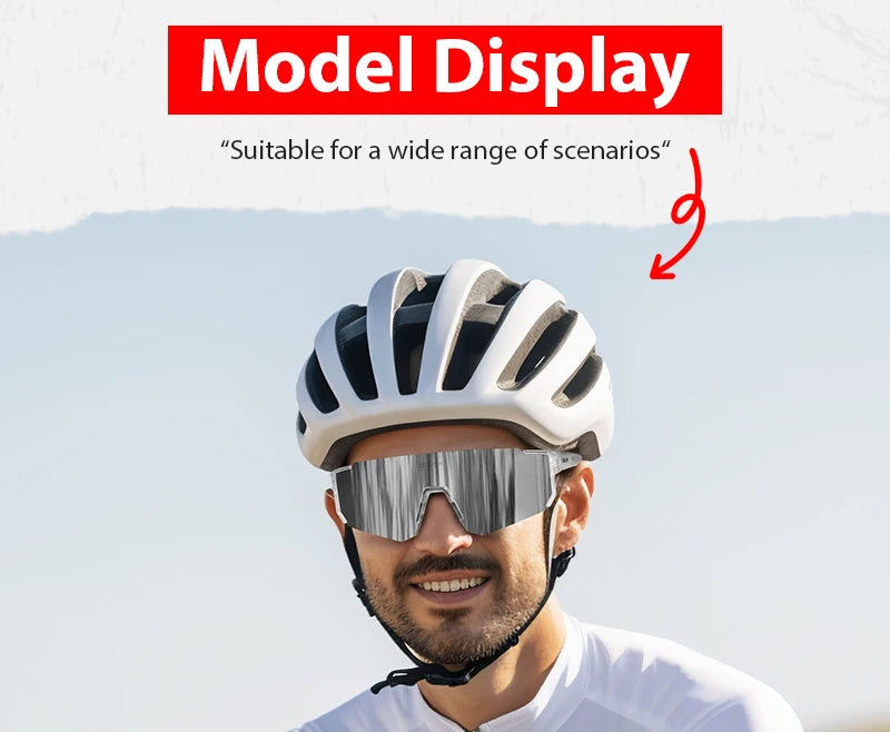 UV400 Cycling Glasses MTB Bike