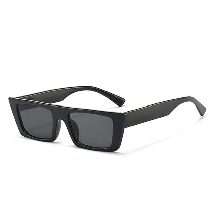 Retro square sunglasses with UV400 protection