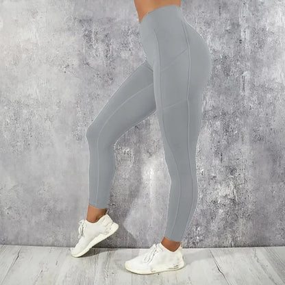 UltraSculpt™ SoCinched Tummy Control Workout Leggings with High Waist and Pockets