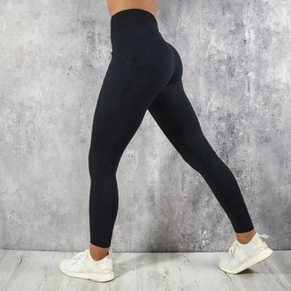 UltraSculpt™ SoCinched Tummy Control Workout Leggings with High Waist and Pockets