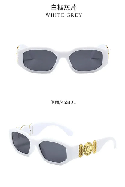 New Retro Irregular Square Sunglasses UV400