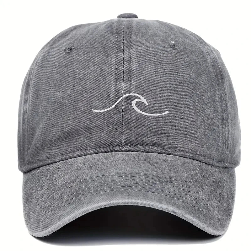 Wave Baseball Cap Solid