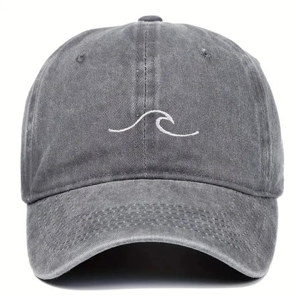 Wave Baseball Cap Solid