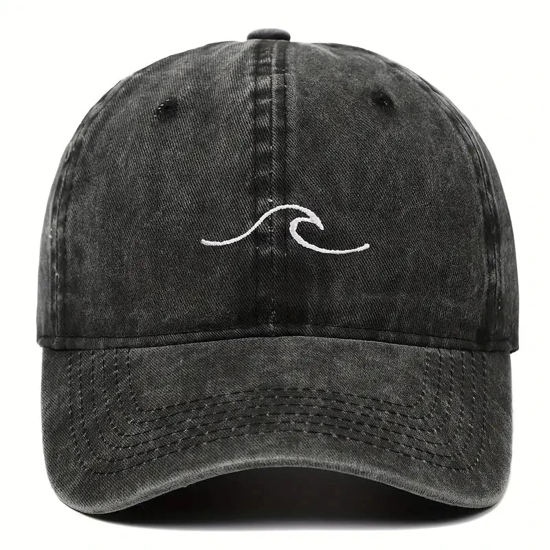 Wave Baseball Cap Solid