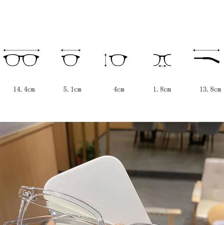 rectangular glasses frame