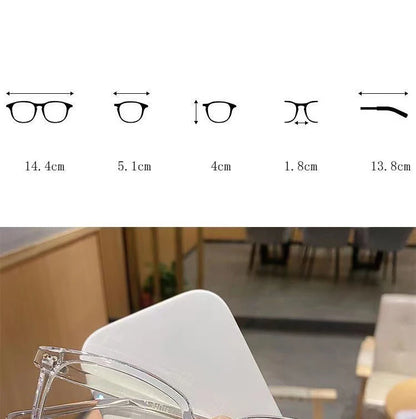 rectangular glasses frame
