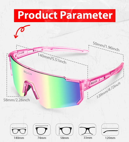 UV400 Cycling Glasses MTB Bike