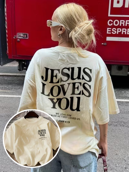 Jesus Loves You – 1 John 4:19 Oversized